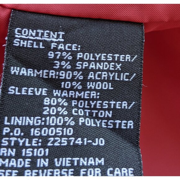 JONES NEW YORK Removable Hood Hidden Button Fold Up Black Sleeve Coat M - Picture 9 of 11